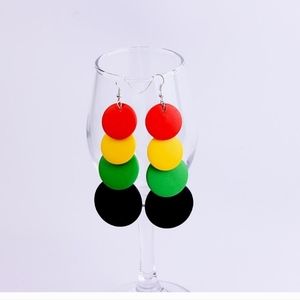 Fashion Wood Long Earrings